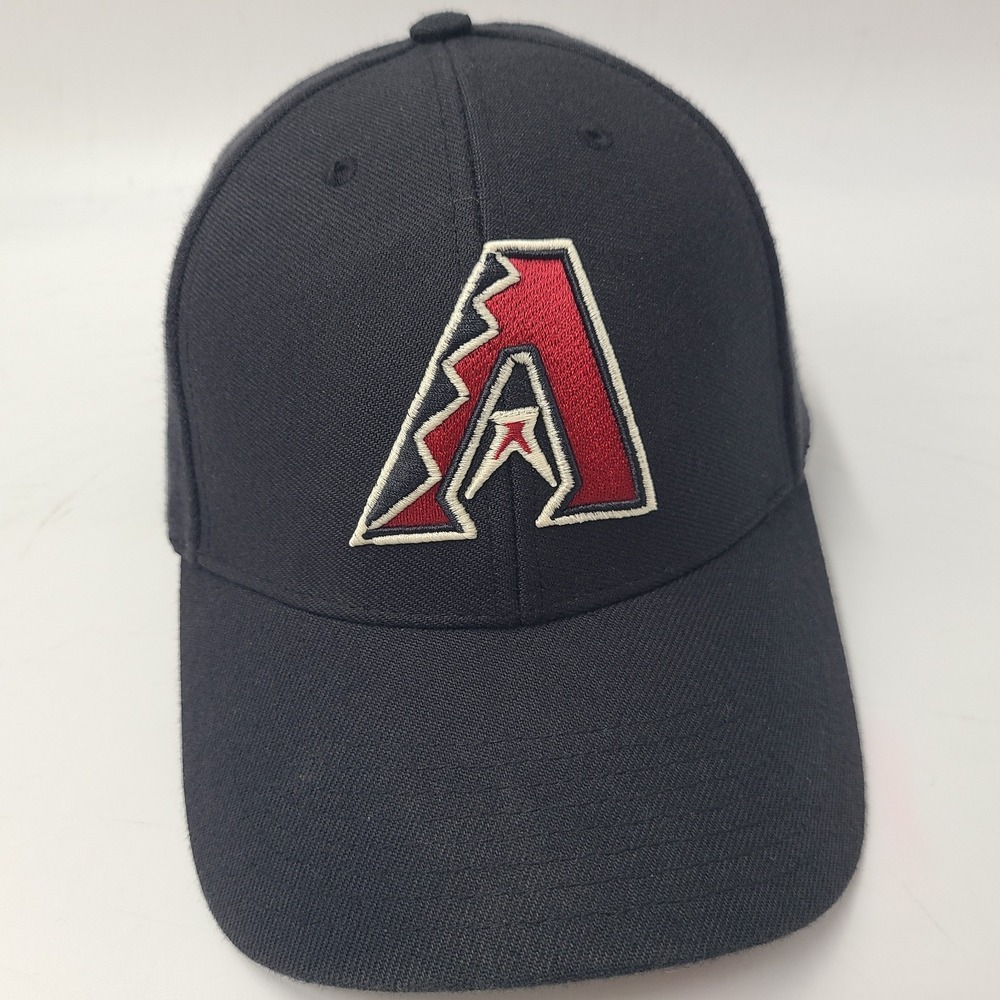Arizona Diamondbacks Hat Adjustable Twins Enterprise Wool Blend Black Men MLB